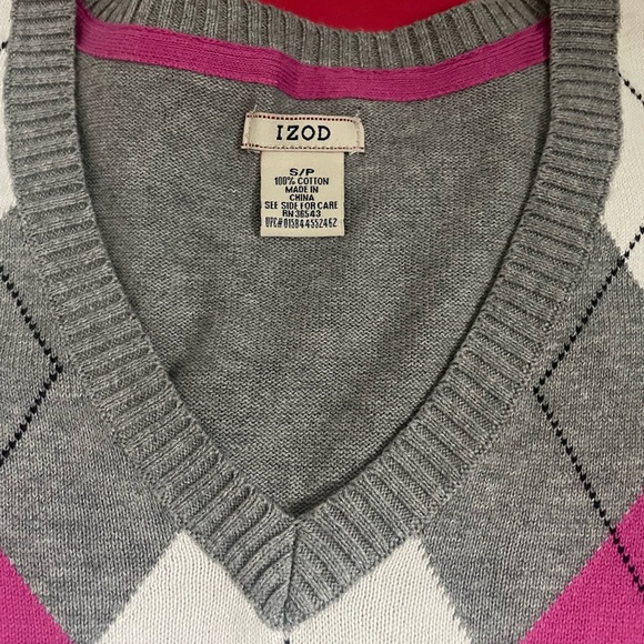 Izod knitted Golf sweater Ladies Small - Picture 2 of 8